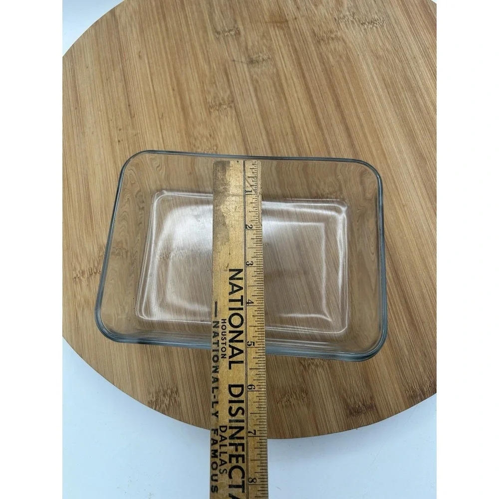 Pyrex 7210 Clear‎ Casserole Baking Dish 3 Cup Rectangle Ovenware 7
